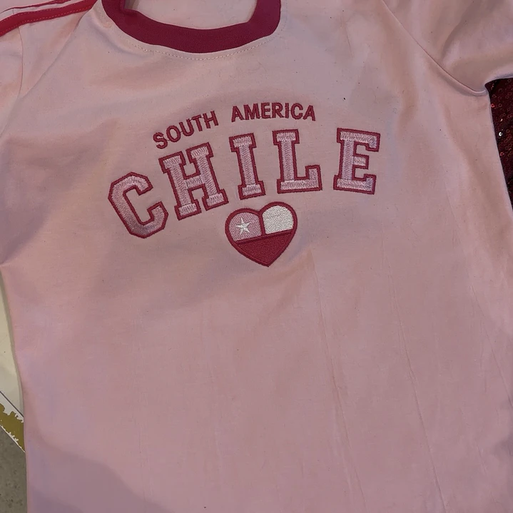 POLERA BABY TEE CHILE 15