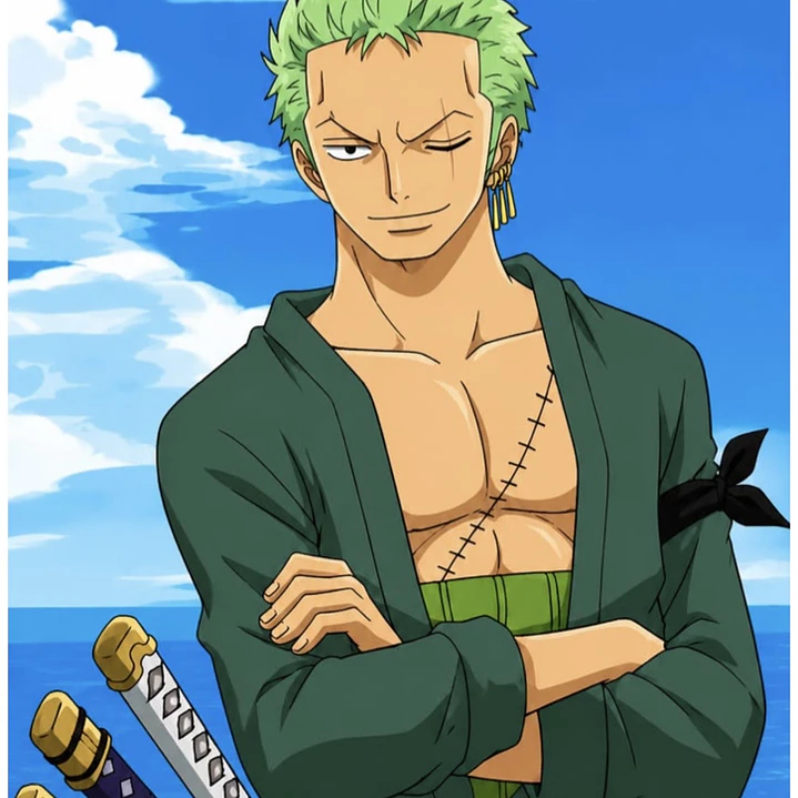 PREVENTA DISFRAZ ZORO - ONE PIECE 4