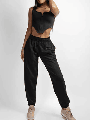 SWEATPANT NEGRO CLASICO