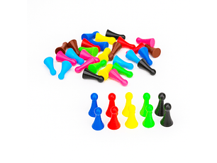 40pcs Juego De Peones Para Juegos De Mesas