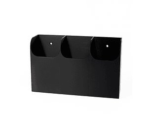 Organizador Soporte Base Triple Control Remoto Tv