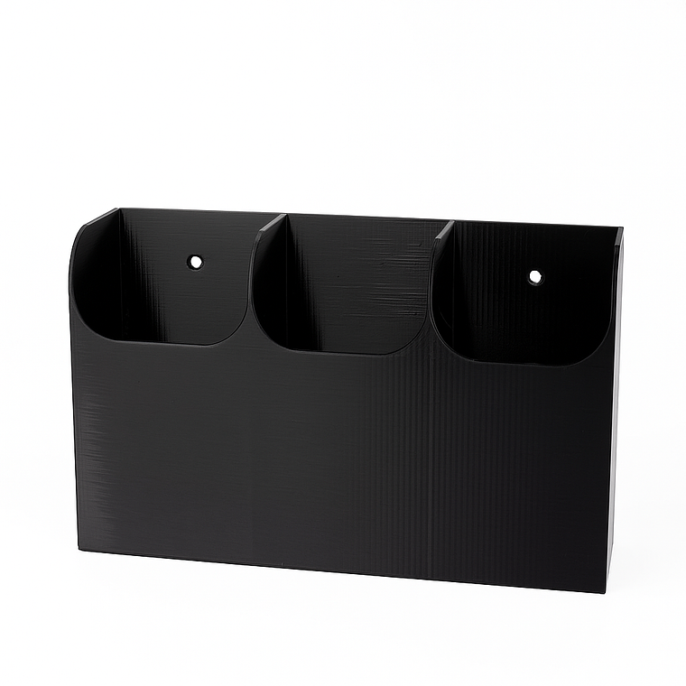 Organizador Soporte Base Triple Control Remoto Tv 2