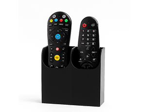 Organizador Soporte Base Doble Control Remoto Tv