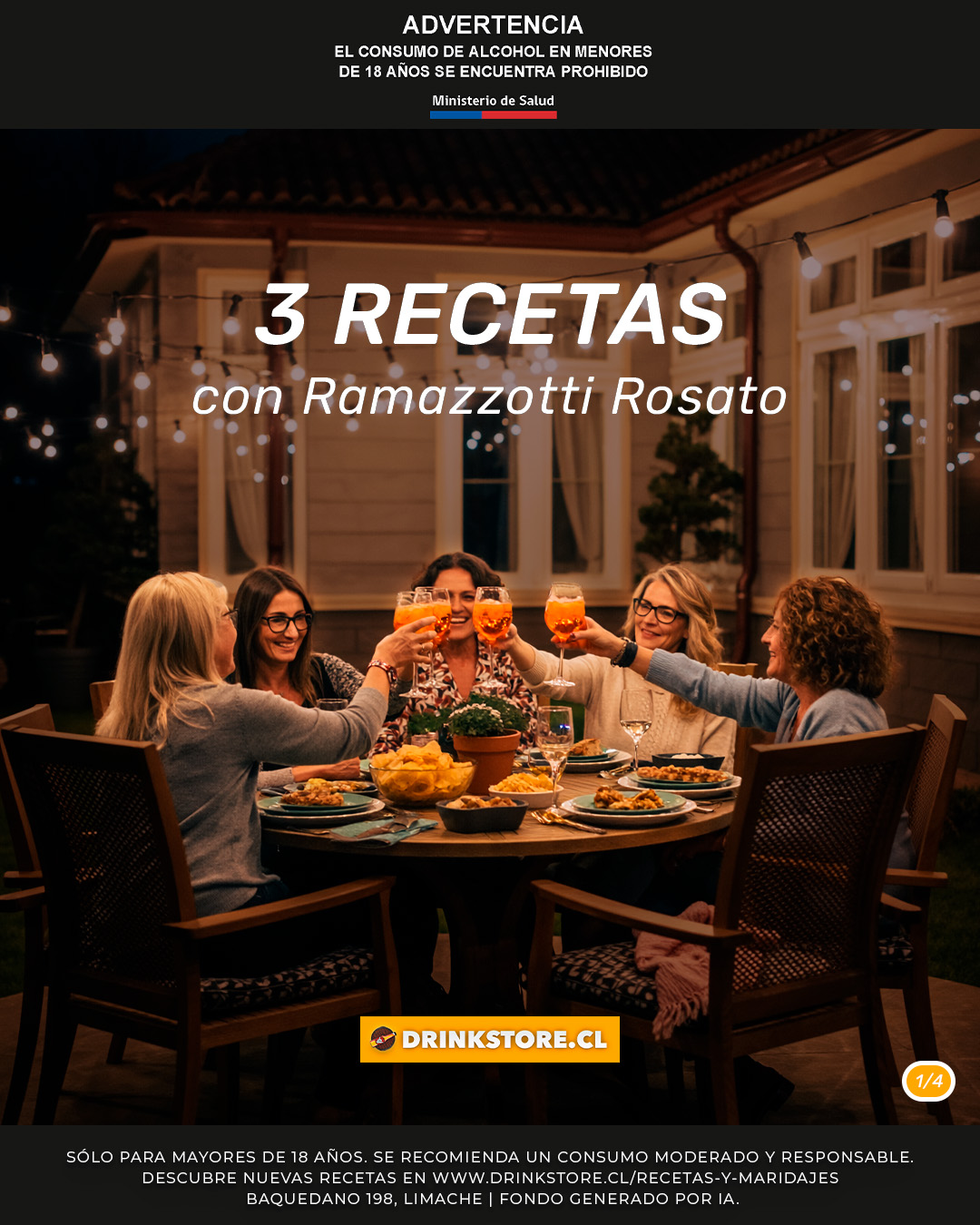 3 Recetas Ramazzotti : Rápido y Fácil.