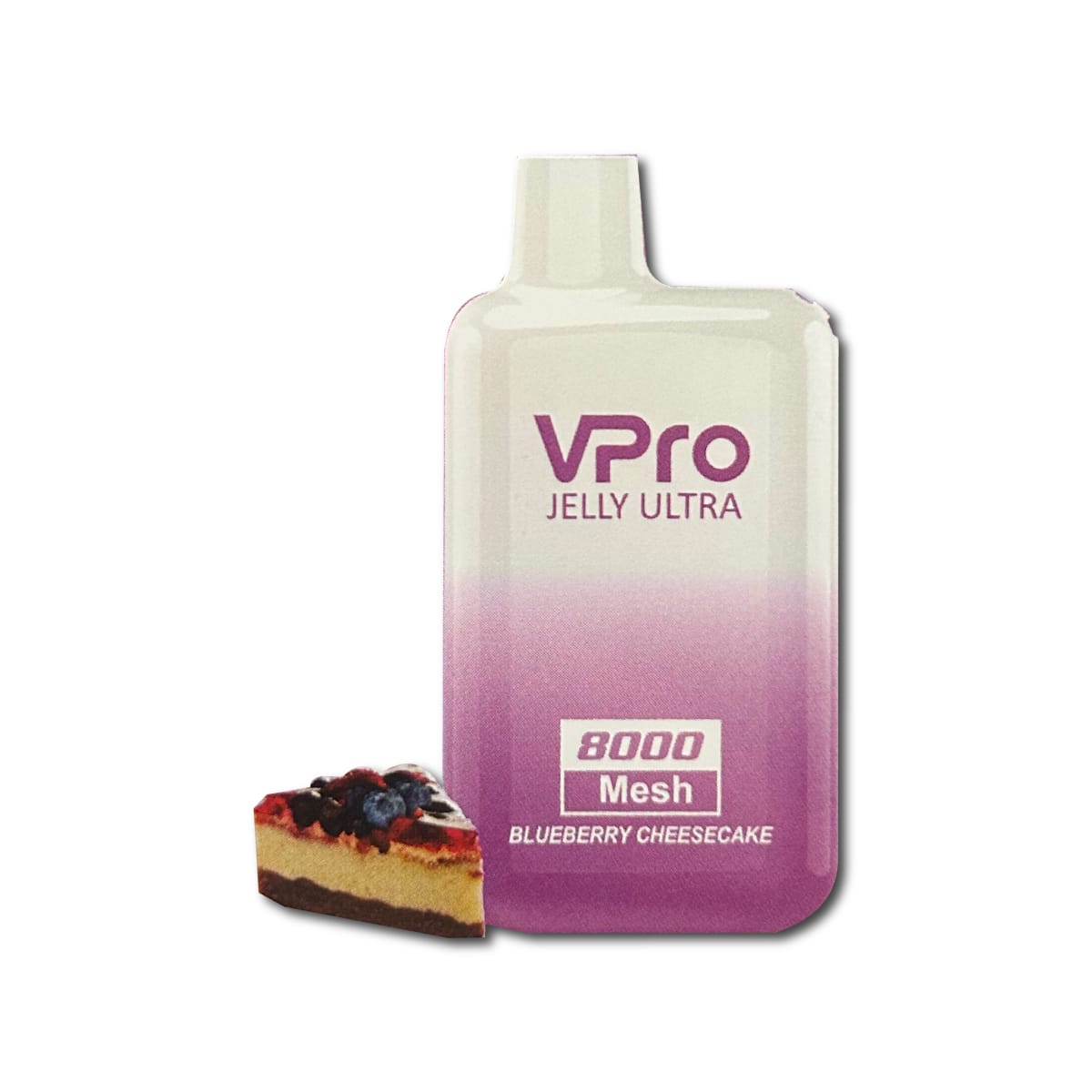 Vaper Vpro Blueberry Cheesecake 8000puff 1