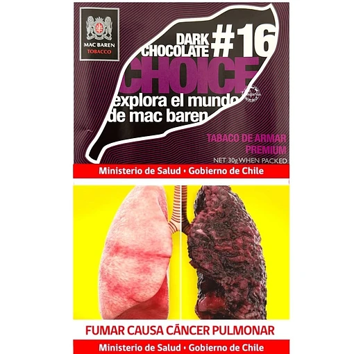 Tabaco Mac Baren CHOICE #16 Dark Chocolate 1