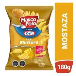 Marco Polo Papas Sabor Kraft Real Mustard 185gr 1