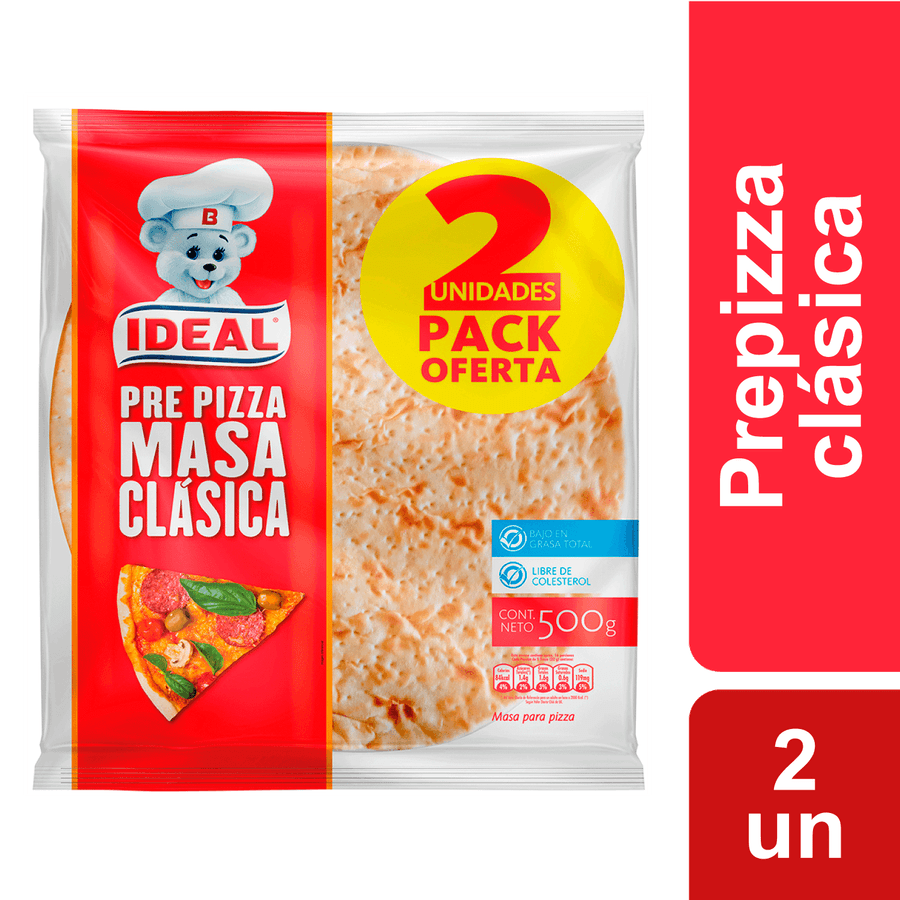 Pre Pizza Clasica Ideal 2 un  1