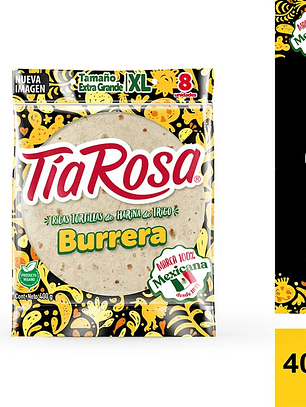 Tortilla Burrera Tia Rosa 400gr
