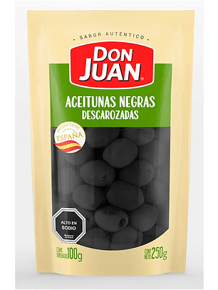 Aceitunas Negras Descarozadas