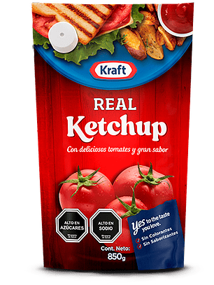 Kraft Real Ketchup Doypack 850gr