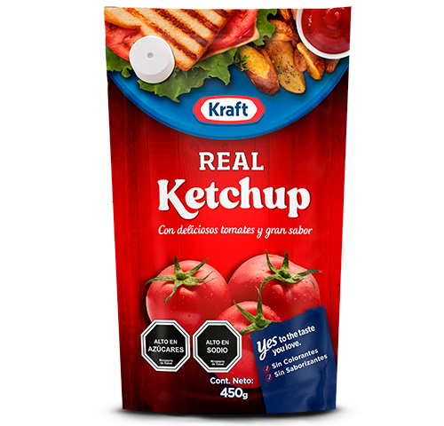 Kraft Real Ketchup Doypack 450gr 1