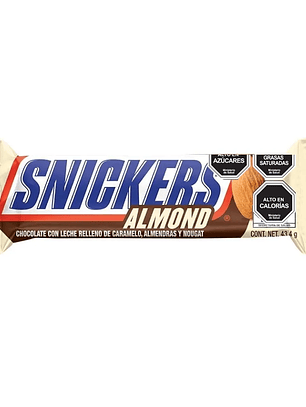 Snicker Almedra 53g