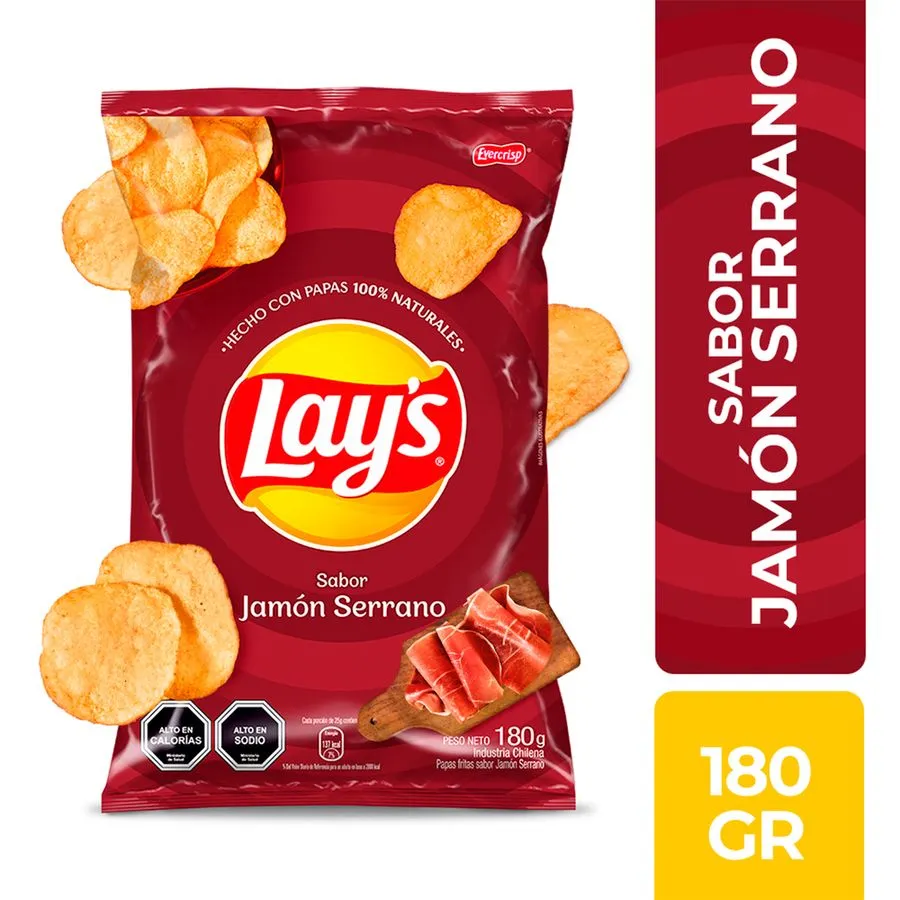 Lays Mediterranea Jamon Serrano 230gr 1