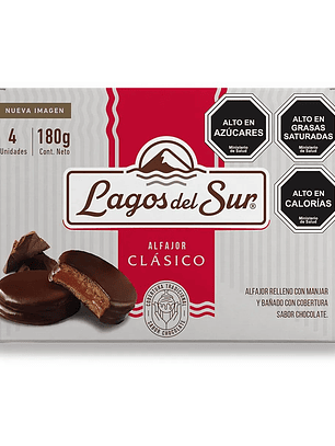 Alfajor Clasico 4un