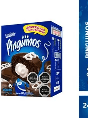 Pinguinos 6p 240g