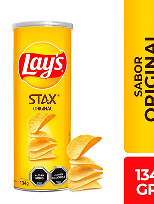 Papas Fritas Lay's Stax Original 134 g