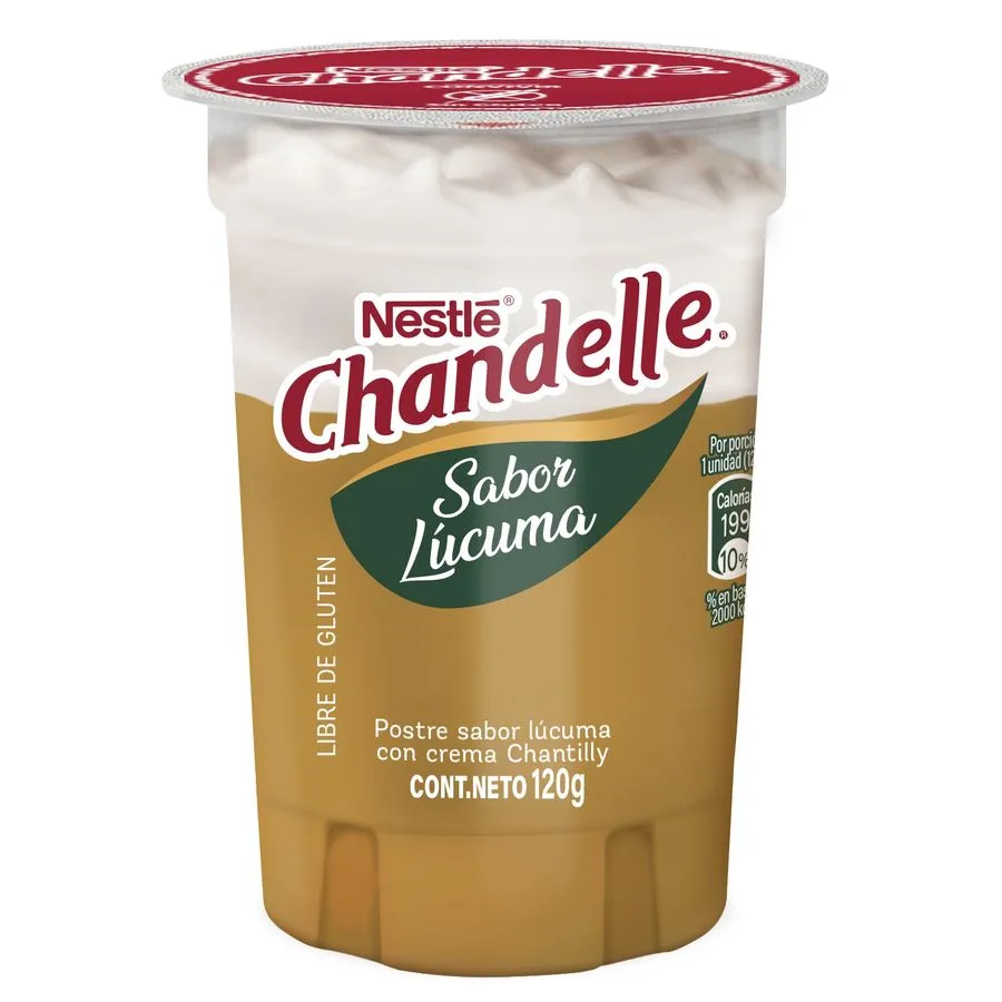 Postre Chandelle Crema Sabor Lúcuma 120 g 1