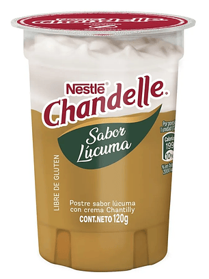 Postre Chandelle Crema Sabor Lúcuma 120 g