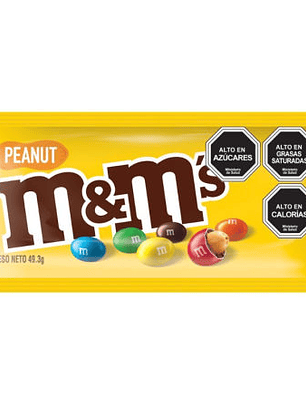 Chocolate con Leche y Maní 49 g M&M'S