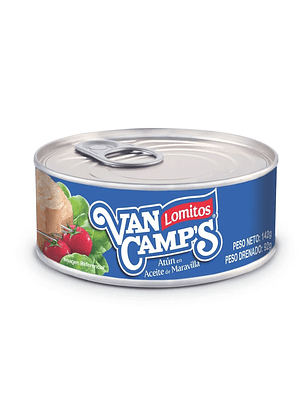 ATUN ACEITE LOMITO VAN CAMPS 142 GR