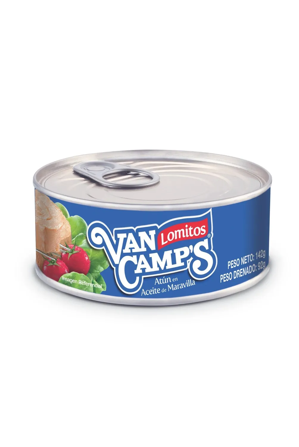 ATUN ACEITE LOMITO VAN CAMPS 142 GR 1