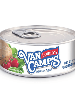 ATUN AGUA LOMITO VAN CAMPS 142 GR