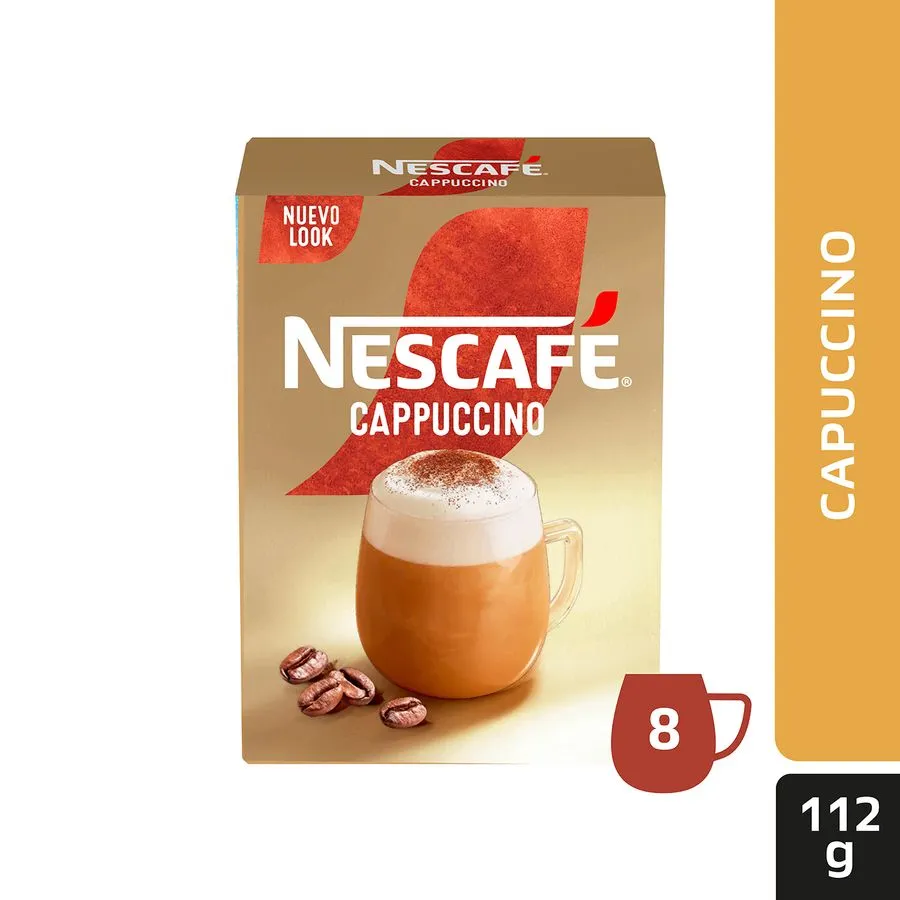 Café Nescafé Mixes Cappuccino 112 g 8 un. 1