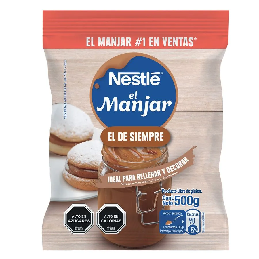Manjar Nestlé Clásico Bolsa 500 g 1