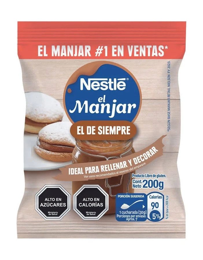 Manjar Nestlé Clásico Bolsa 200 g 1