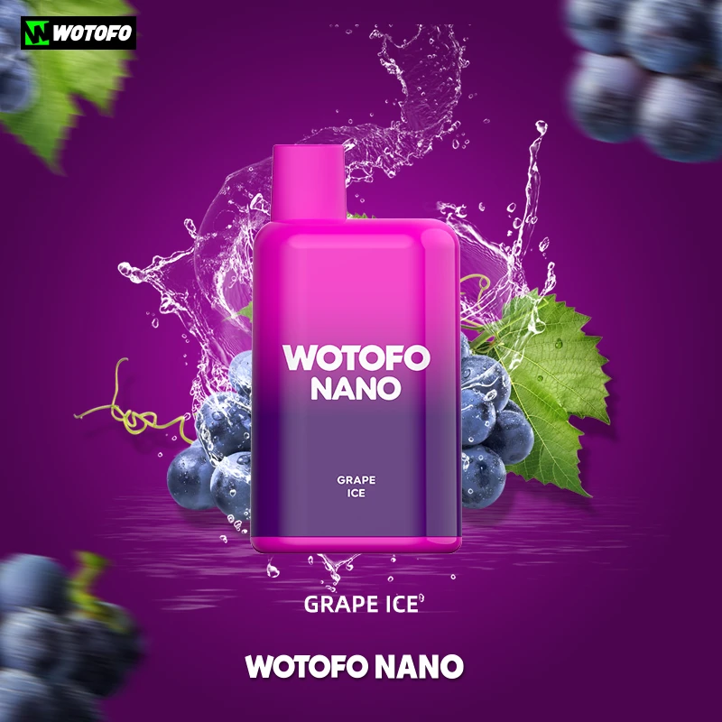 Wotofo Nano 1000 Puffs – Grape Ice 2