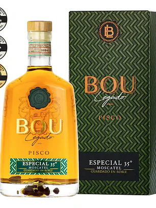 Pisco Bou Legado Especial 35ª