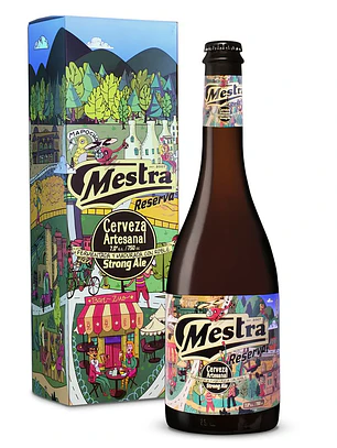 Cerveza Artesanal Mestra Strong Ale 750cc