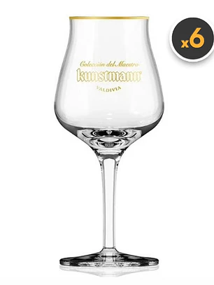 Caja 6 Copas Kunstmann 350cc