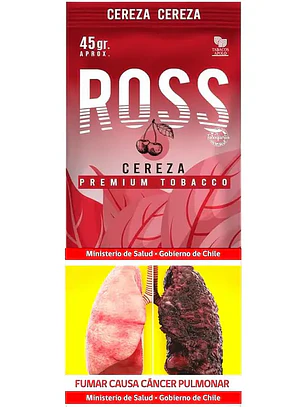 Tabaco Ross Cereza 45gr