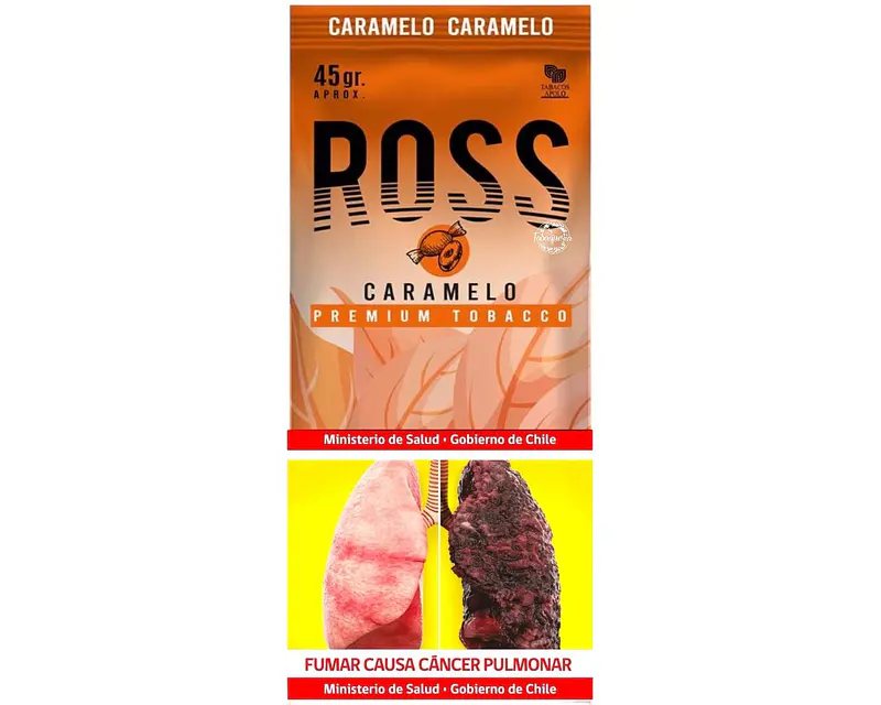 Tabaco Ross Caramelo 45gr 1