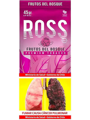 Tabaco Ross Frutos del bosque 45gr
