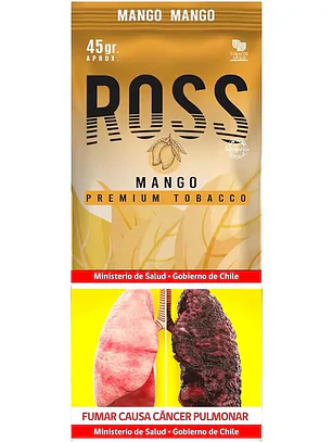 Tabaco Ross Mango 45gr