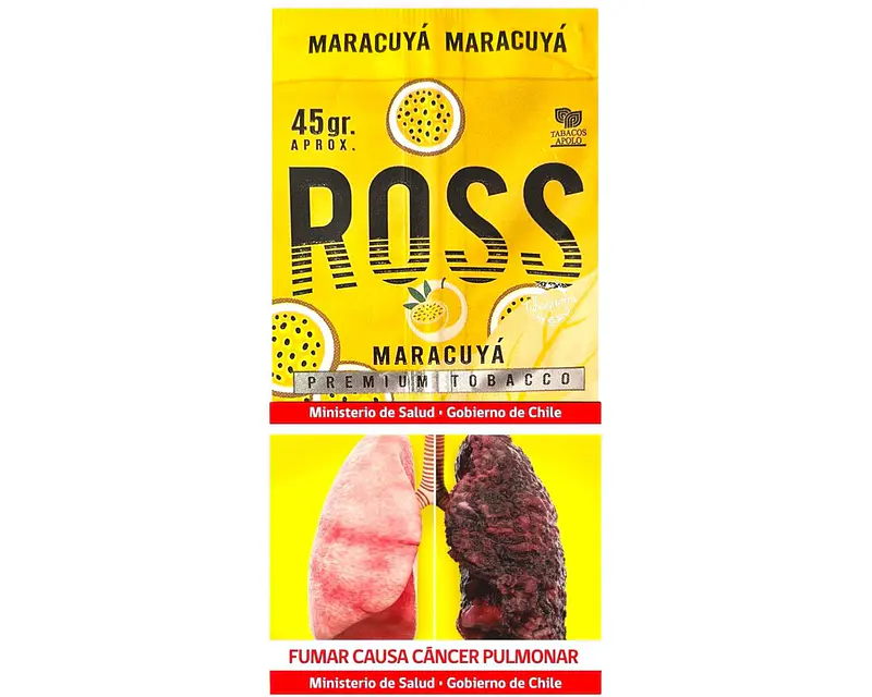Tabaco Ross Maracuyá 45gr 1