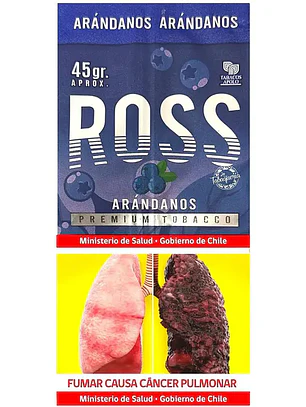 Tabaco Ross Arándanos 45gr