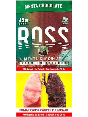 Tabaco Ross Menta Chocolate 45gr