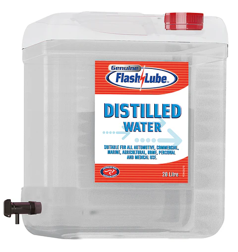 FLASHLUBE DISTILLED WATER 20L
