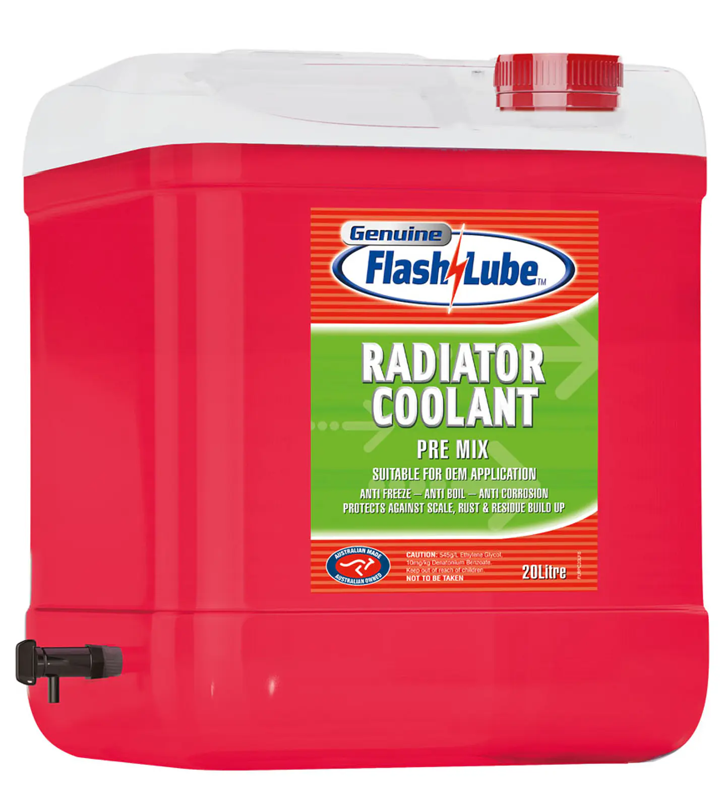 FLASHLUBE RADIATOR COOLANT PRE MIX 20L 1