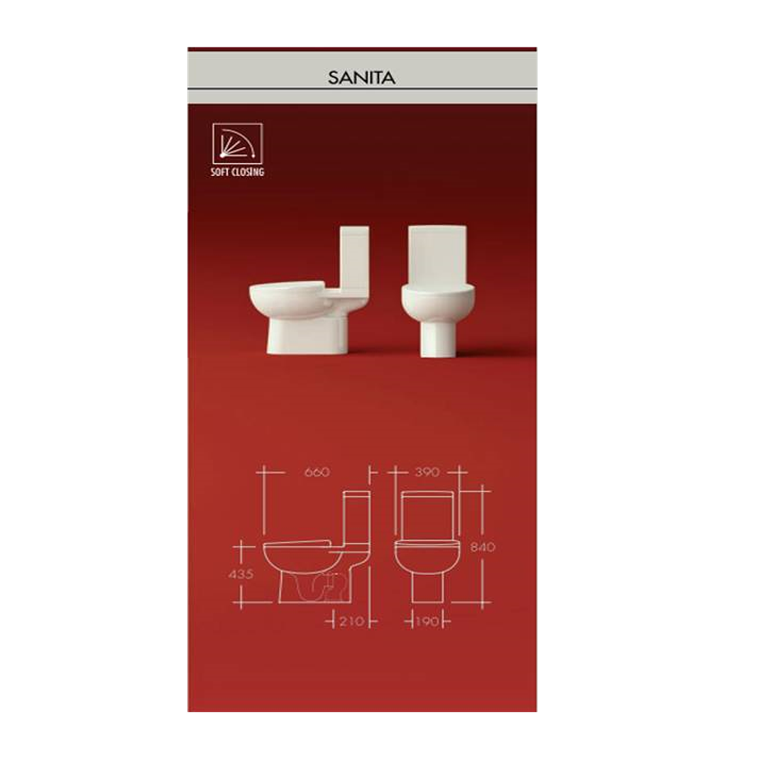 Sanita C/Tampo e Tanque Opal 1