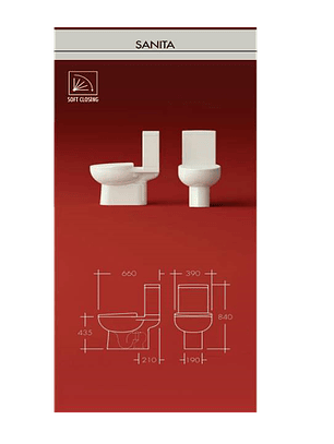 Sanita C/Tampo e Tanque Opal