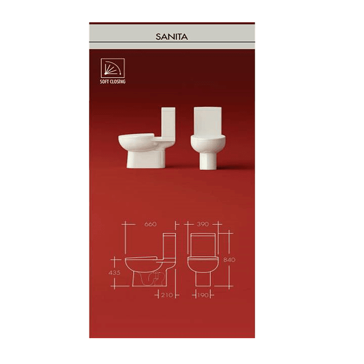 Sanita C/Tampo e Tanque Opal 1