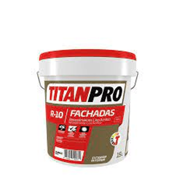 TINTA ACRÍLICA TITAN PRO 15L