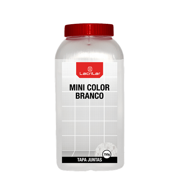 1546- Mini Color - Tapa Juntas Branco Lacrilar 750gr
