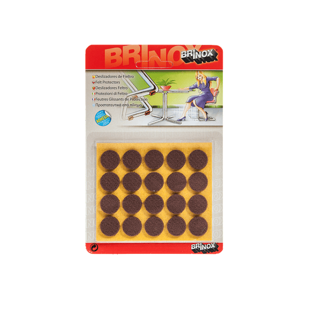 Deslizadores de Feltro Retangulares e Redondos