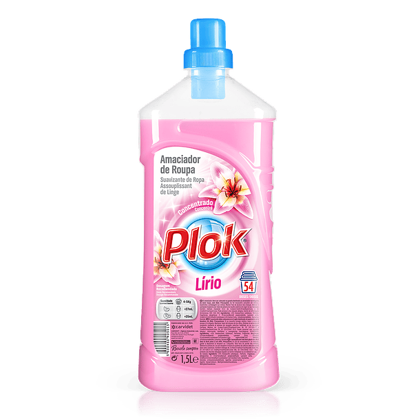 3420- Plok lírio amaciador de roupa